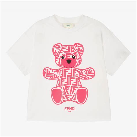 fendi bear shirt|fendi peekaboo t shirt.